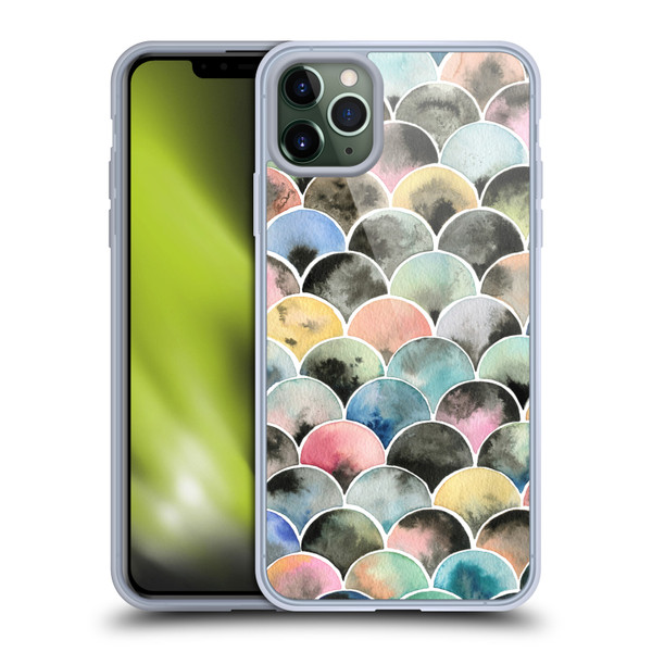 Ninola Colourful Prints Scales Soft Gel Case for Apple iPhone 11 Pro Max