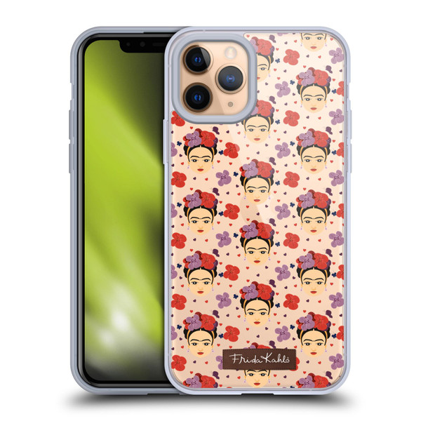 Frida Kahlo Doll Pattern 1 Soft Gel Case for Apple iPhone 11 Pro