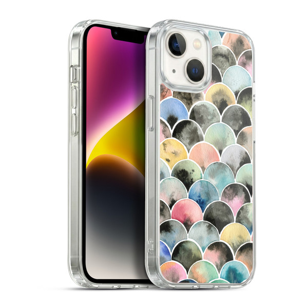 Ninola Colourful Prints Scales Soft Gel Case for Apple iPhone 14