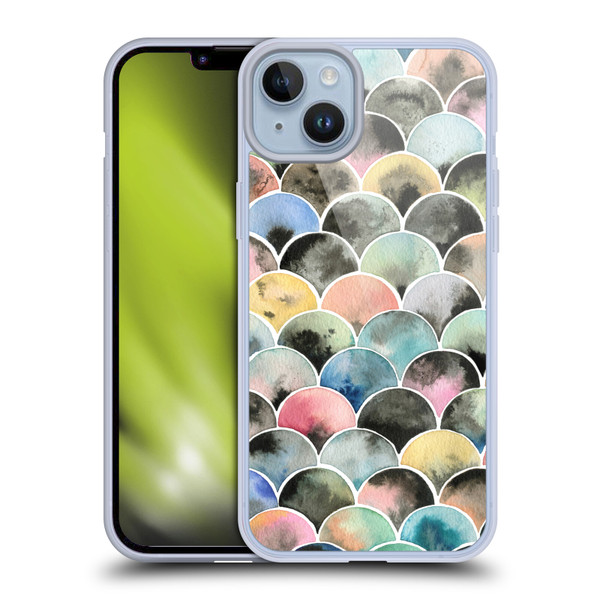 Ninola Colourful Prints Scales Soft Gel Case for Apple iPhone 14 Plus