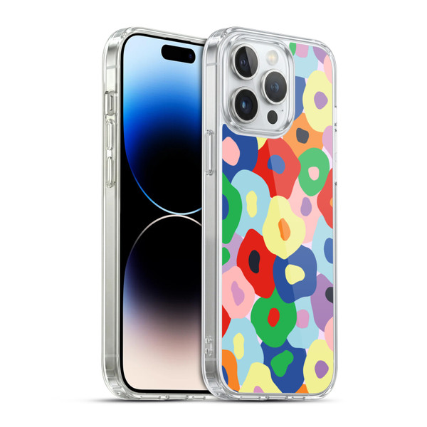 Ninola Colourful Prints Floral Soft Gel Case for Apple iPhone 14 Pro Max & MagSafe