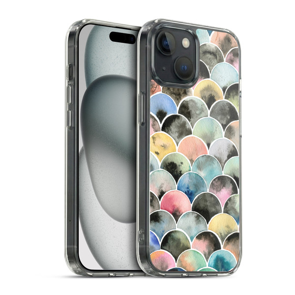 Ninola Colourful Prints Scales Soft Gel Case for Apple iPhone 15 & MagSafe