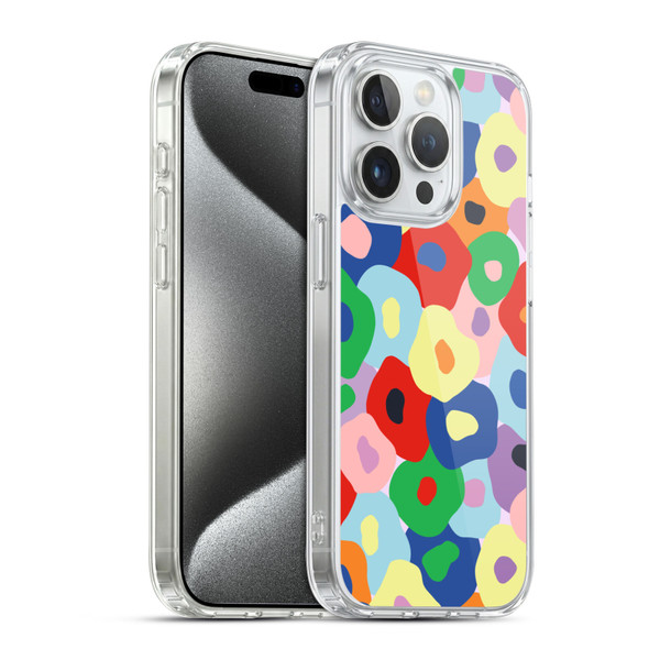 Ninola Colourful Prints Floral Soft Gel Case for Apple iPhone 15 Pro & MagSafe