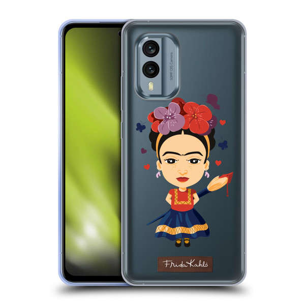 Frida Kahlo Doll Solo Soft Gel Case for Nokia X30