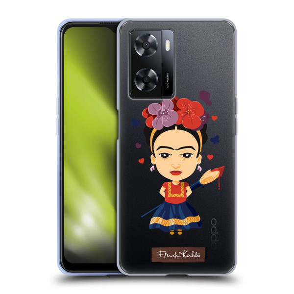 Frida Kahlo Doll Solo Soft Gel Case for OPPO A57s