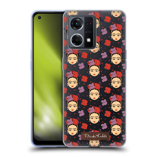 Frida Kahlo Doll Pattern 1 Soft Gel Case for OPPO Reno8 4G