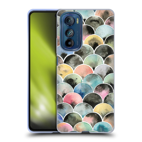 Ninola Colourful Prints Scales Soft Gel Case for Motorola Edge 30