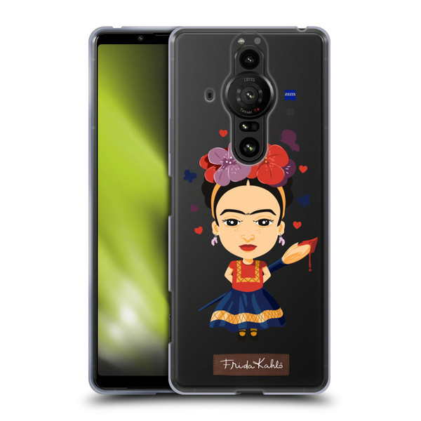 Frida Kahlo Doll Solo Soft Gel Case for Sony Xperia Pro-I