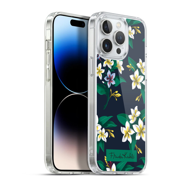 Frida Kahlo Flowers Plumeria Soft Gel Case for Apple iPhone 13 Pro Max & MagSafe