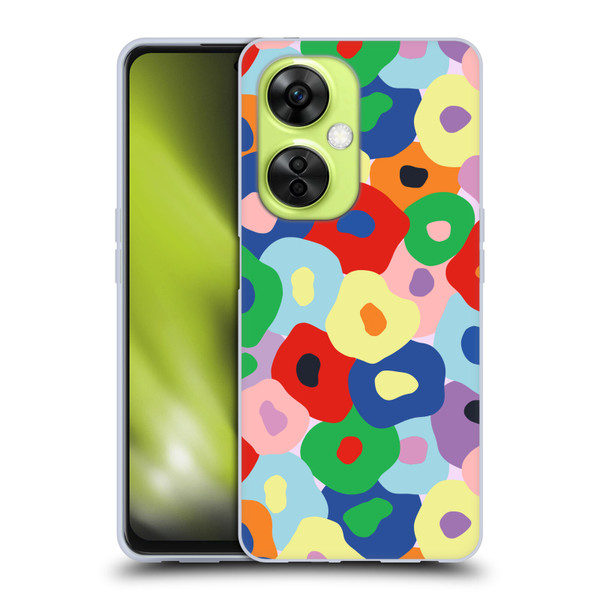 Ninola Colourful Prints Floral Soft Gel Case for OnePlus Nord CE 3 Lite 5G