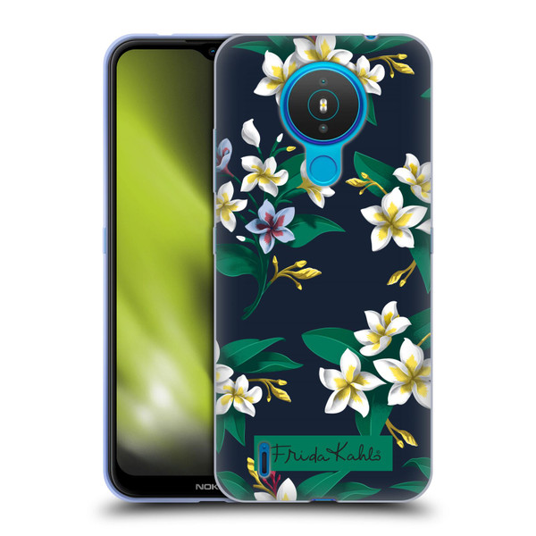Frida Kahlo Flowers Plumeria Soft Gel Case for Nokia 1.4
