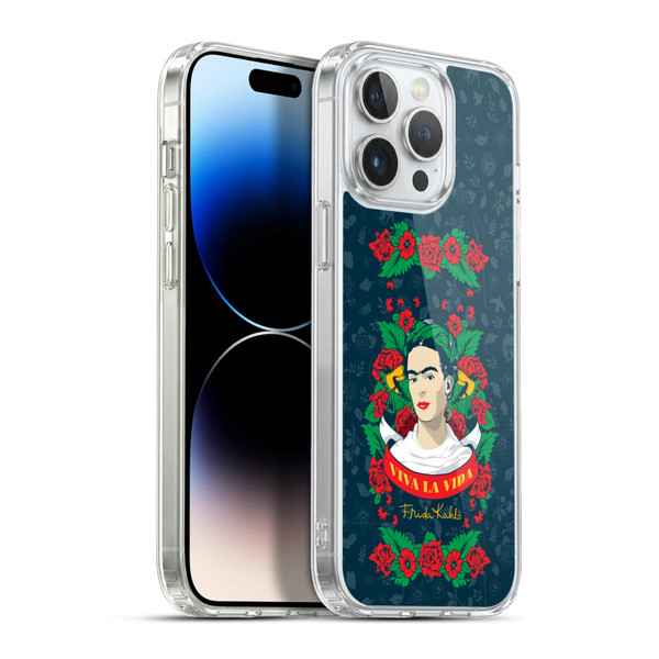Frida Kahlo Icons Viva La Vida Soft Gel Case for Apple iPhone 13 Pro Max & MagSafe