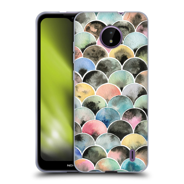 Ninola Colourful Prints Scales Soft Gel Case for Nokia C10 / C20