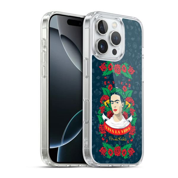 Frida Kahlo Icons Viva La Vida Soft Gel Case for Apple iPhone 16 Pro & MagSafe