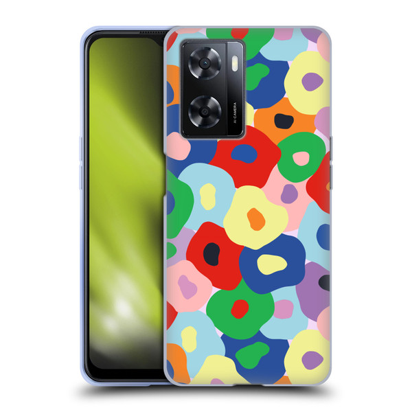 Ninola Colourful Prints Floral Soft Gel Case for OPPO A57s