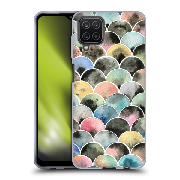 Ninola Colourful Prints Scales Soft Gel Case for Samsung Galaxy A12 (2020)