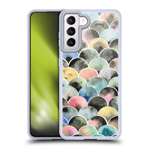 Ninola Colourful Prints Scales Soft Gel Case for Samsung Galaxy S21 5G