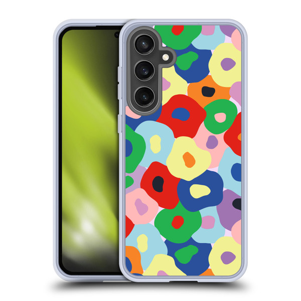 Ninola Colourful Prints Floral Soft Gel Case for Samsung Galaxy S24 FE