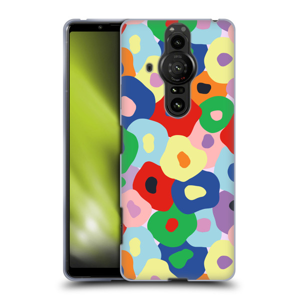 Ninola Colourful Prints Floral Soft Gel Case for Sony Xperia Pro-I