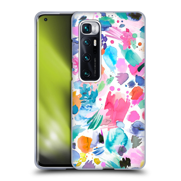 Ninola Colourful Prints Pink Scribbles Soft Gel Case for Xiaomi Mi 10 Ultra 5G