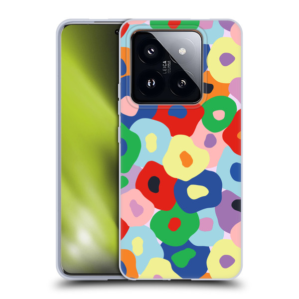 Ninola Colourful Prints Floral Soft Gel Case for Xiaomi 14 Pro
