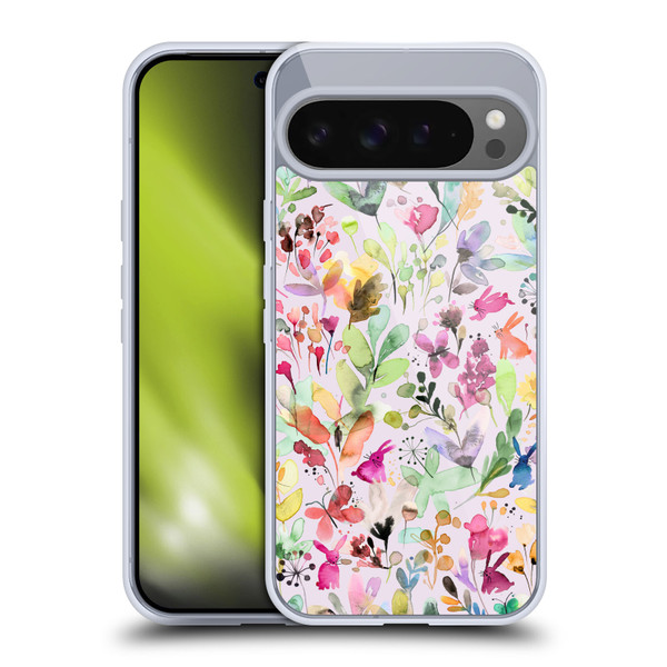 Ninola Flower Patterns Meadow Soft Gel Case for Google Pixel 9 Pro XL