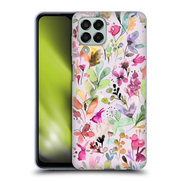 Ninola Flower Patterns Meadow Soft Gel Case for Samsung Galaxy M33 (2022)