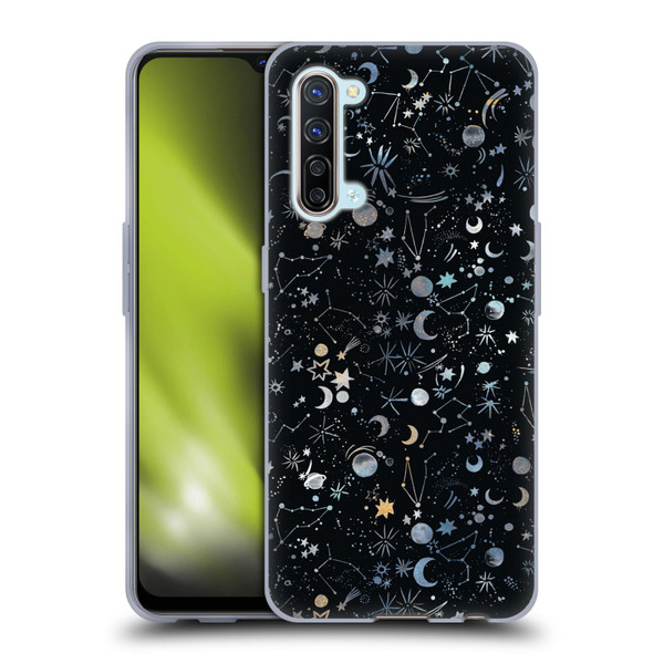 Ninola Patterns 4 Astrology Space Black Soft Gel Case for OPPO Find X2 Lite 5G