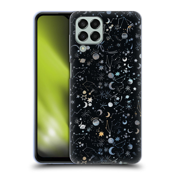 Ninola Patterns 4 Astrology Space Black Soft Gel Case for Samsung Galaxy M33 (2022)