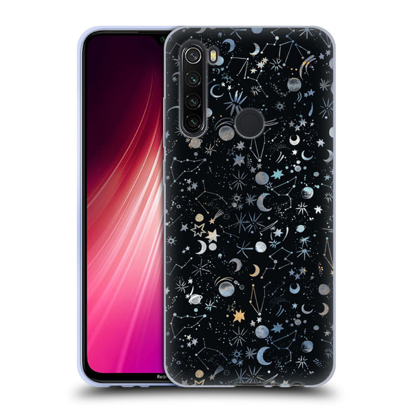 Ninola Patterns 4 Astrology Space Black Soft Gel Case for Xiaomi Redmi Note 8T