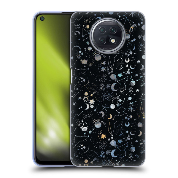 Ninola Patterns 4 Astrology Space Black Soft Gel Case for Xiaomi Redmi Note 9T 5G