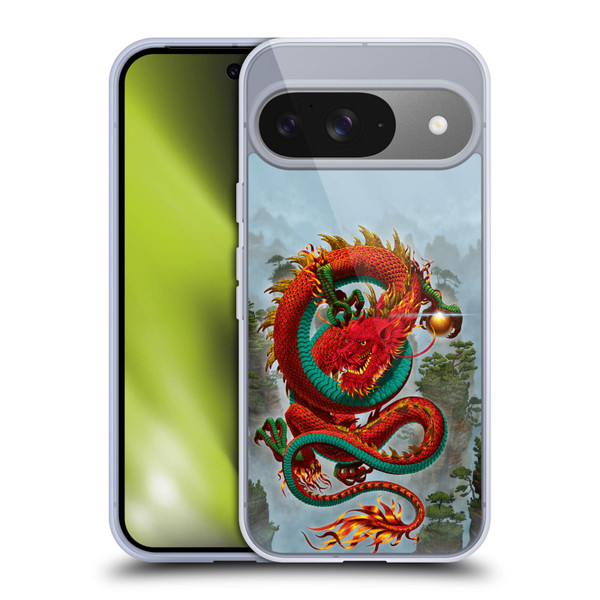 Vincent Hie Graphics Good Fortune Dragon Soft Gel Case for Google Pixel 9 / Pixel 9 Pro