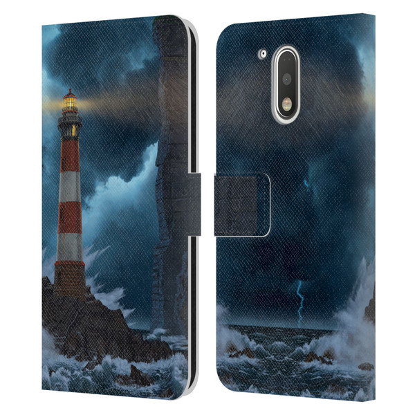 Vincent Hie Graphics Unbreakable Leather Book Wallet Case Cover For Motorola Moto G41
