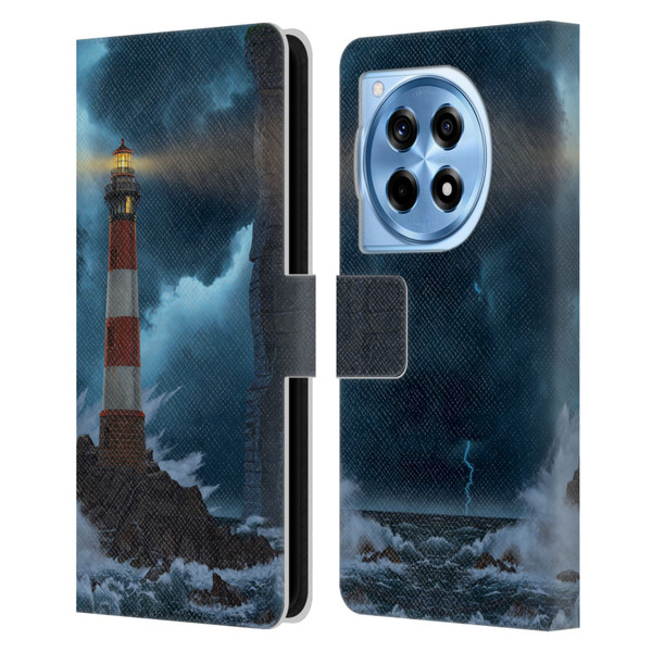 Vincent Hie Graphics Unbreakable Leather Book Wallet Case Cover For OnePlus 12R