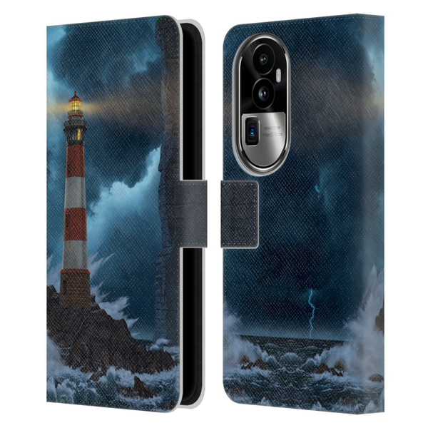 Vincent Hie Graphics Unbreakable Leather Book Wallet Case Cover For OPPO Reno10 Pro+