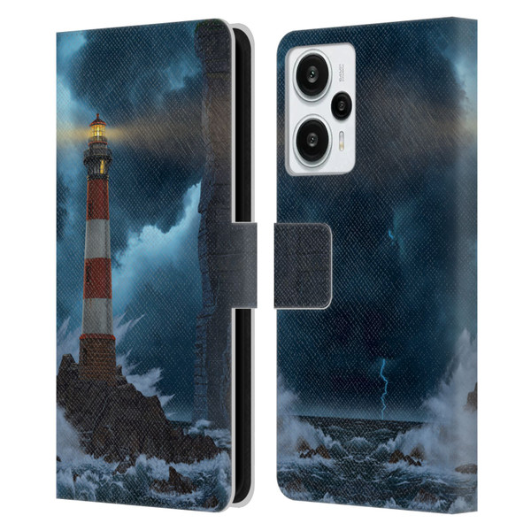 Vincent Hie Graphics Unbreakable Leather Book Wallet Case Cover For Xiaomi Redmi Note 12T