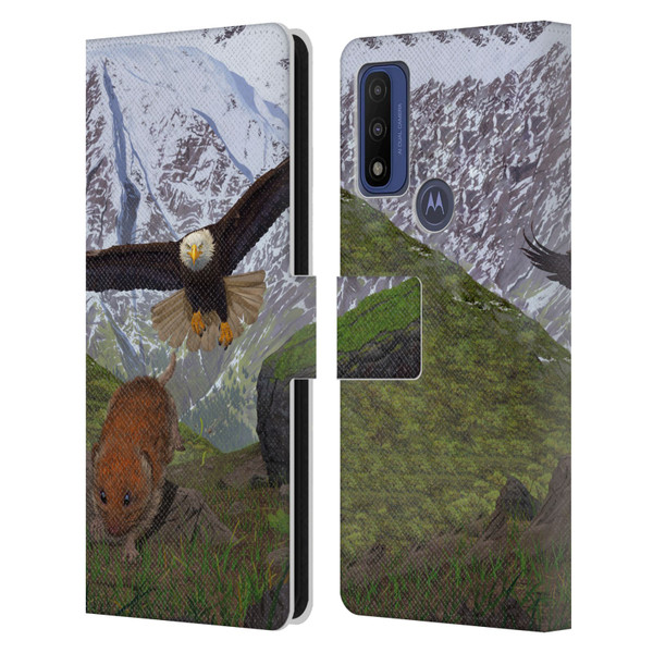 Vincent Hie Key Art The Hunt Leather Book Wallet Case Cover For Motorola G Pure
