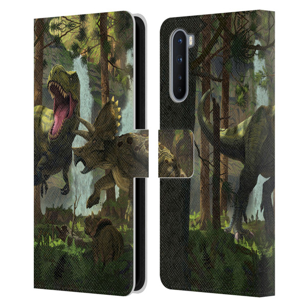 Vincent Hie Key Art Protection Leather Book Wallet Case Cover For OnePlus Nord 5G