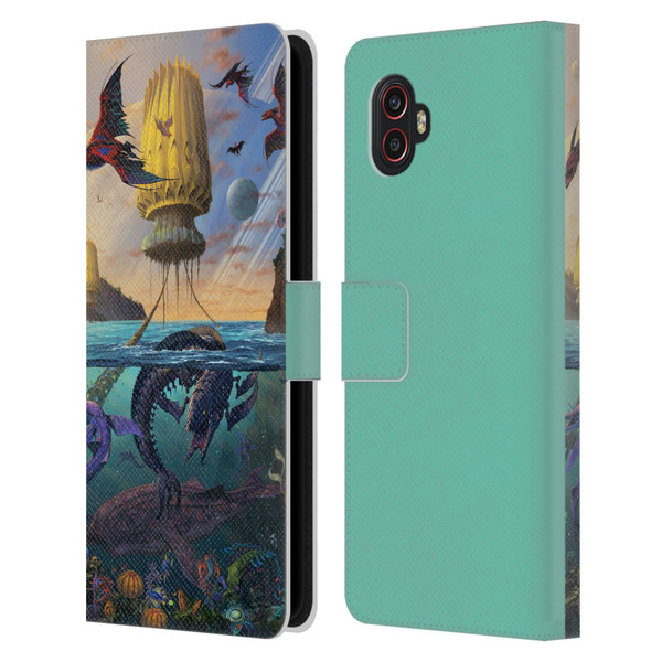Vincent Hie Key Art Alien World Leather Book Wallet Case Cover For Samsung Galaxy Xcover6 Pro/Pro2