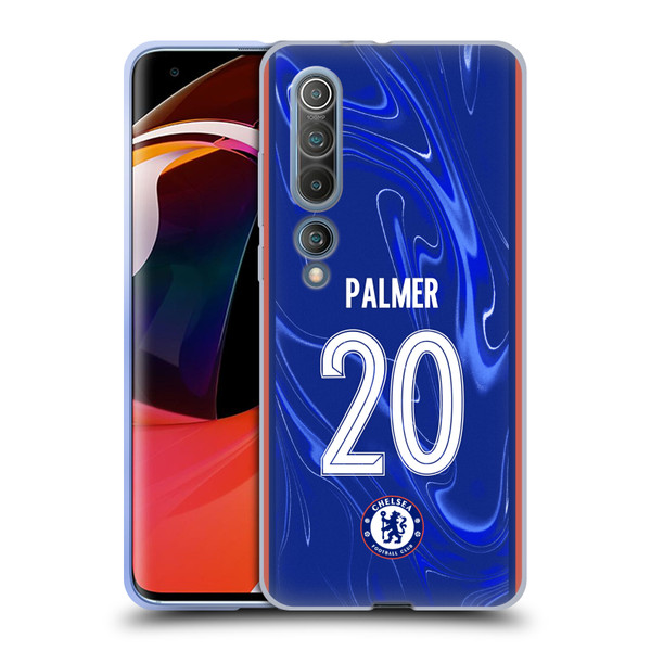 Chelsea Football Club 2024/25 Players Home Kit Cole Palmer Soft Gel Case for Xiaomi Mi 10 5G / Mi 10 Pro 5G