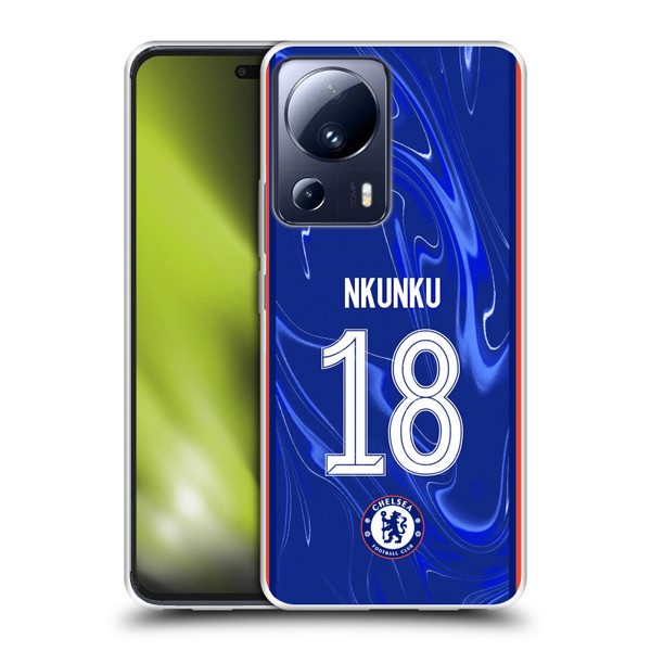Chelsea Football Club 2024/25 Players Home Kit Christopher Nkunku Soft Gel Case for Xiaomi 13 Lite 5G