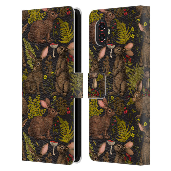 Katerina Kirilova Graphics Rabbits Leather Book Wallet Case Cover For Samsung Galaxy Xcover6 Pro/Pro2