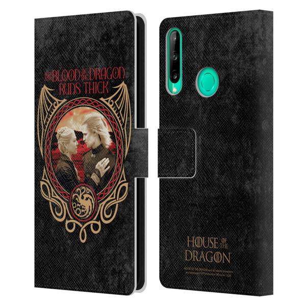 House Of The Dragon: Television Series Season 2 Graphics Blood Of The Dragon Leather Book Wallet Case Cover For Huawei P40 lite E