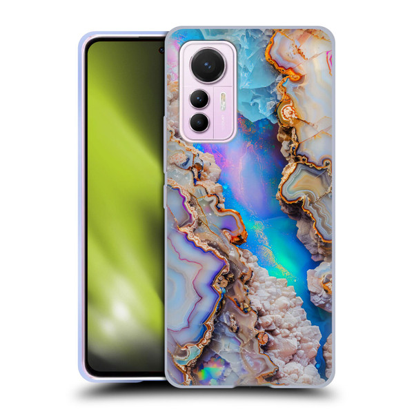 Haroulita Agates Pastel Soft Gel Case for Xiaomi 12 Lite