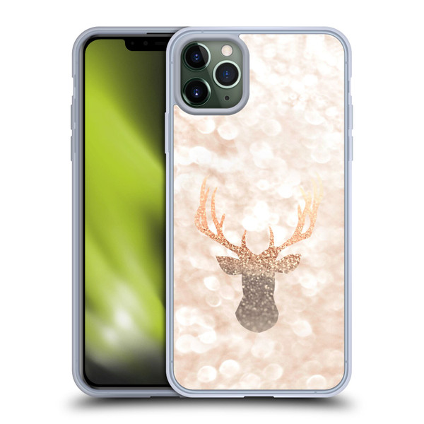 Monika Strigel Champagne Gold Deer Soft Gel Case for Apple iPhone 11 Pro Max