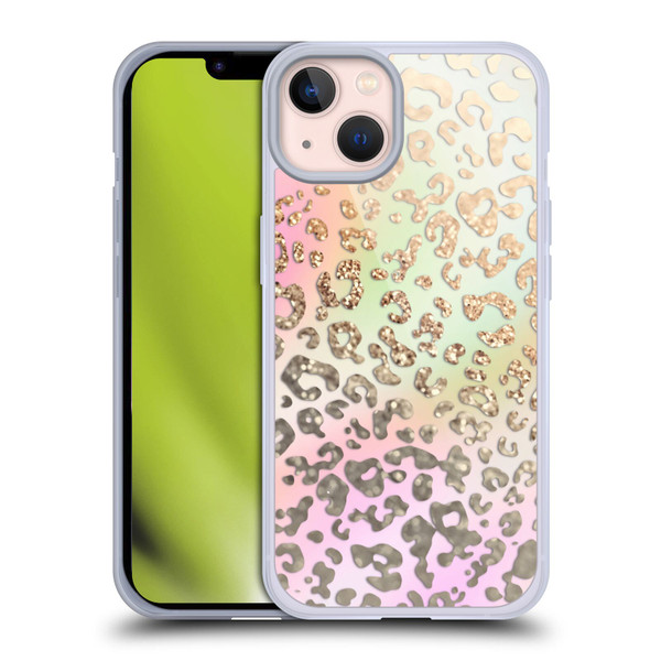 Monika Strigel Dreamland Gold Leopard Soft Gel Case for Apple iPhone 13