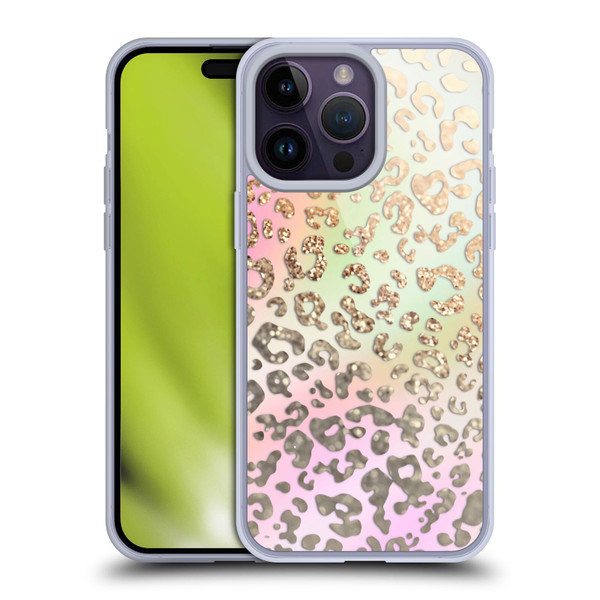 Monika Strigel Dreamland Gold Leopard Soft Gel Case for Apple iPhone 14 Pro Max
