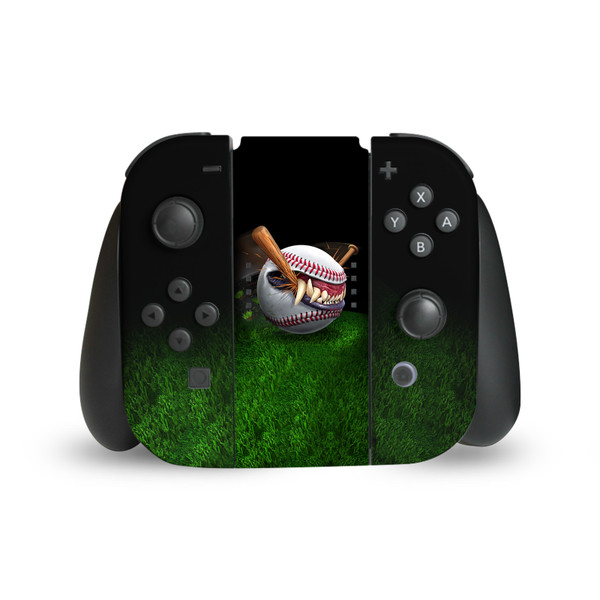 Tom Wood Monsters & Horrors Baseball Vinyl Sticker Skin Decal Cover for Nintendo Switch Joy Controller