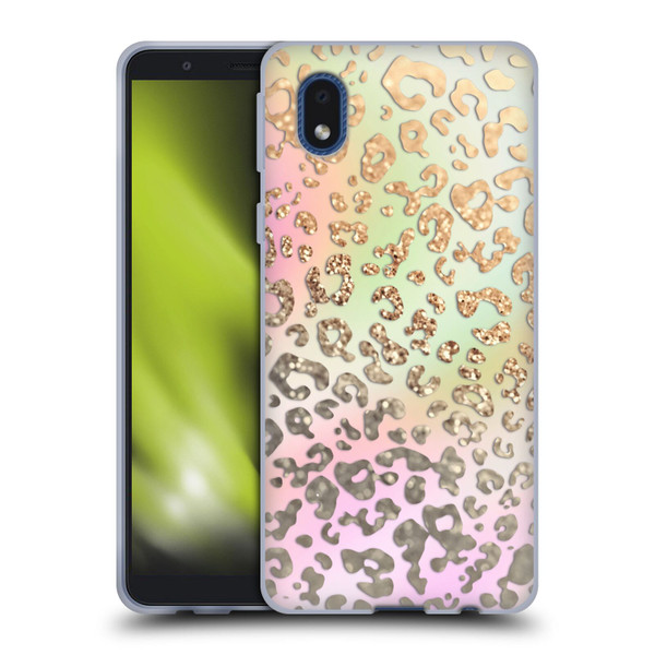 Monika Strigel Dreamland Gold Leopard Soft Gel Case for Samsung Galaxy A01 Core (2020)