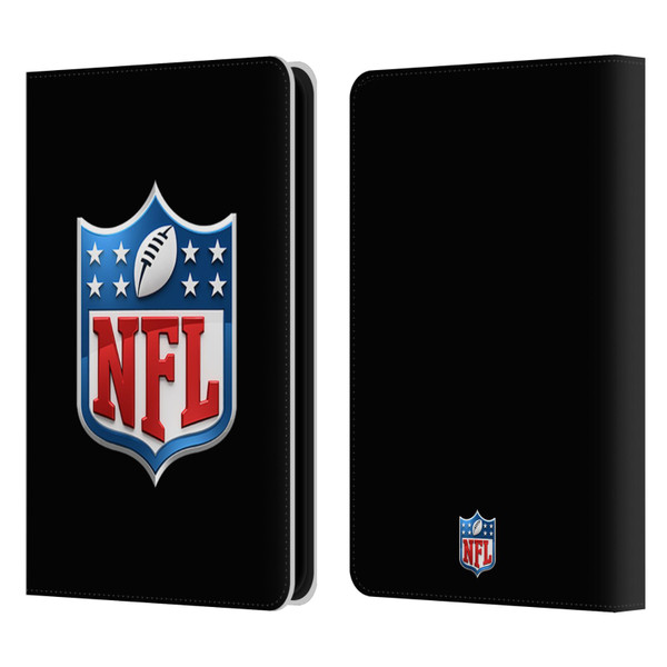 NFL Shield 3D Leather Book Wallet Case Cover For Amazon Kindle Paperwhite 5 (2021)